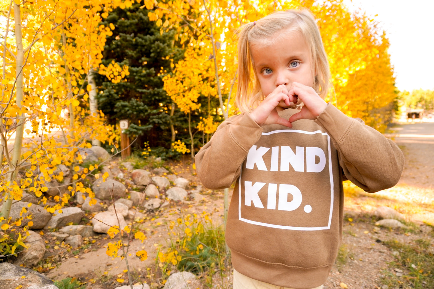 KIND KID SAND SWEAT SHIRT