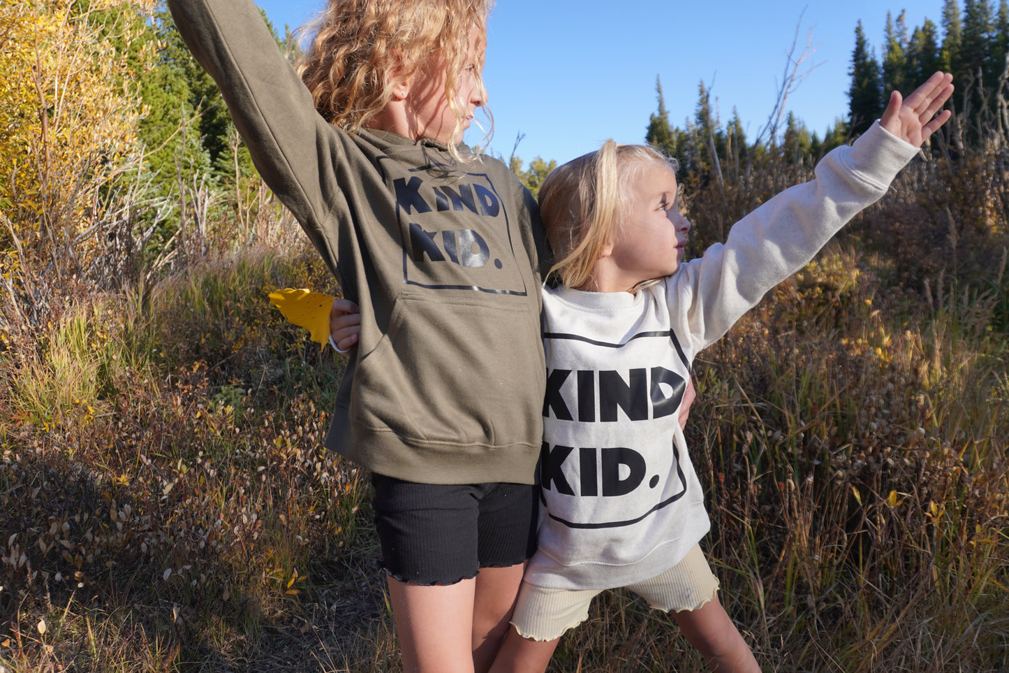 KIND KID OLIVE HOODIE